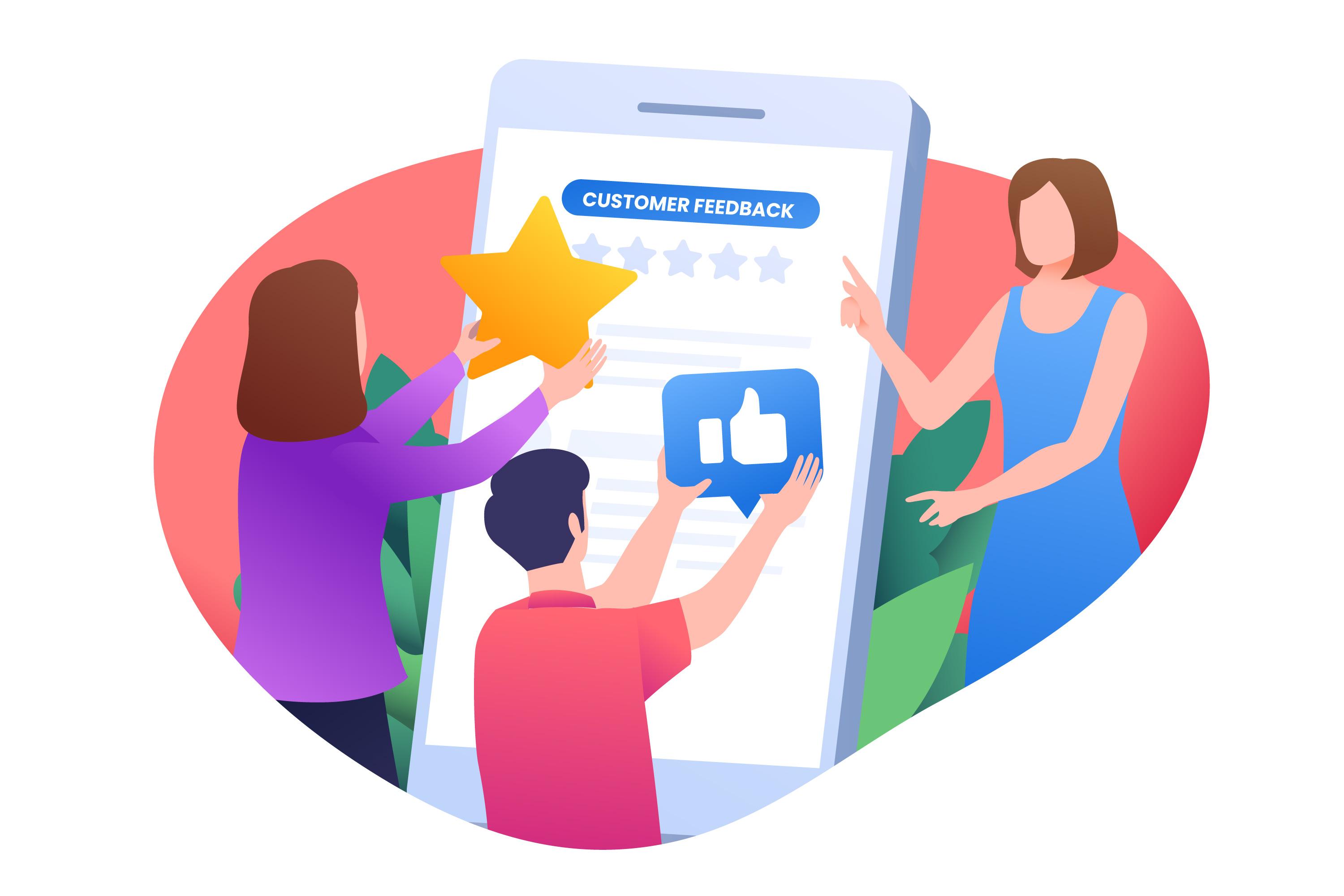 QR code system illustration